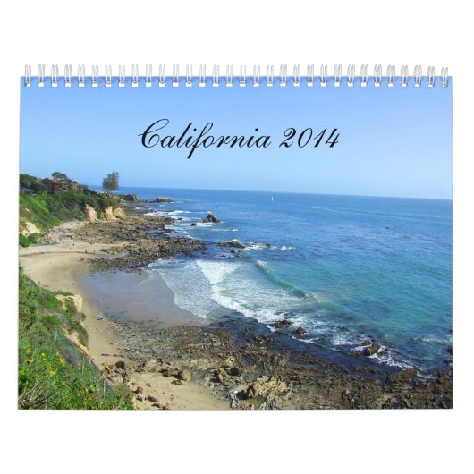 カリフォルニアカレンダー、2014の旅行カレンダー カレンダー (カバー)
