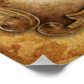 カリフォルニアカントリー音楽ファンウォールポスター ポスター (角)