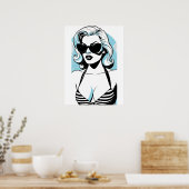 カリフォルニアガール ポスター (キッチン)