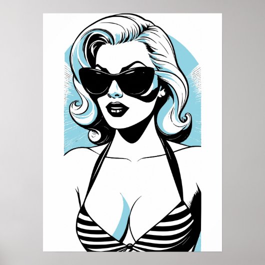 カリフォルニアガール ポスター (正面)