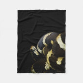 カリフォルニアキングスネーク フリースブランケット (正面)