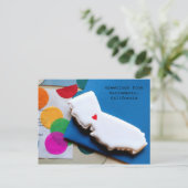 カリフォルニアクッキー ポストカード (スタンド正面)