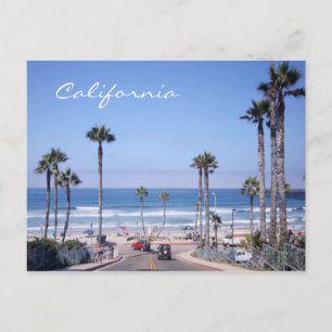 カリフォルニアクラシックビーチフロント ポストカード
