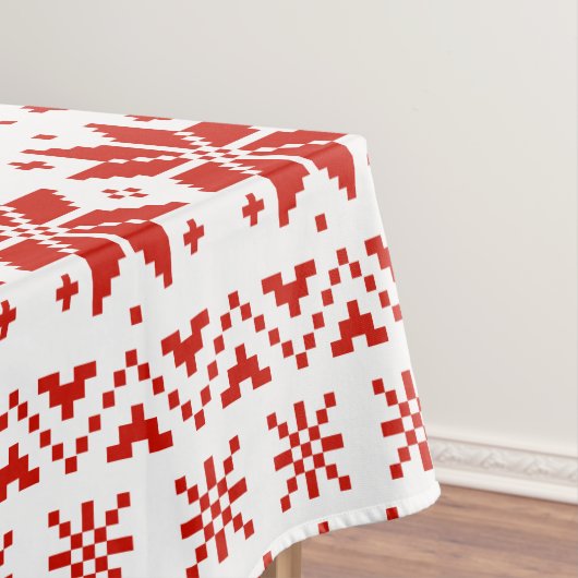 カリフォルニアクリスマスの休日パターン テーブルクロス (インサイチュ)