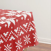 カリフォルニアクリスマスホリデーパターンフェスティバルクリスマス テーブルクロス (インサイチュ)