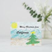 カリフォルニアクリスマス シーズンポストカード (スタンド正面)