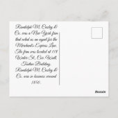 カリフォルニアクリッパーセーリング ポストカード (裏面)