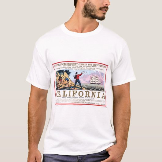カリフォルニアクリッパーセーリング Tシャツ (正面)