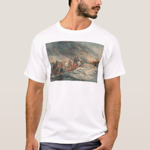 カリフォルニアクリッパー"スズメバチ"の燃焼(2511A) Tシャツ