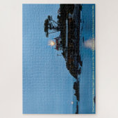 カリフォルニアクレセントシティバッテリーポイントライトハウス ジグソーパズル (縦)