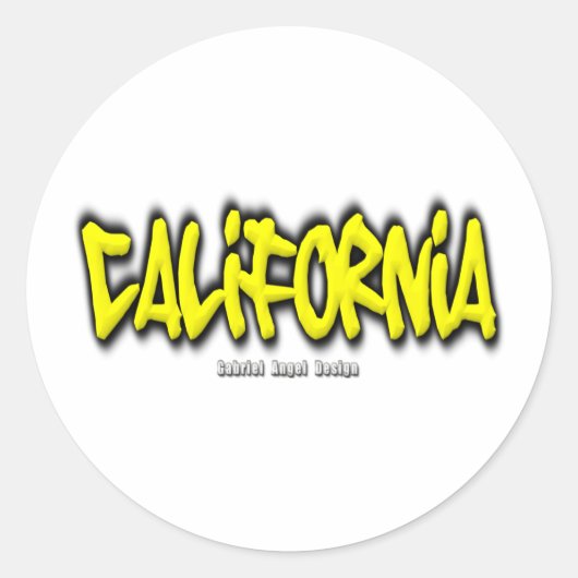 カリフォルニアグラフティ ラウンドシール (正面)