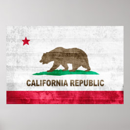 カリフォルニアグランジ州フラフ ポスター