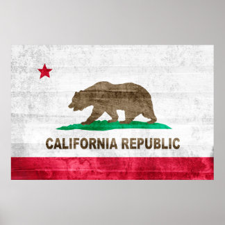 カリフォルニアグランジ州フラフ ポスター