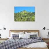 カリフォルニアグリーン キャンバスプリント (インサイチュ (寝室))