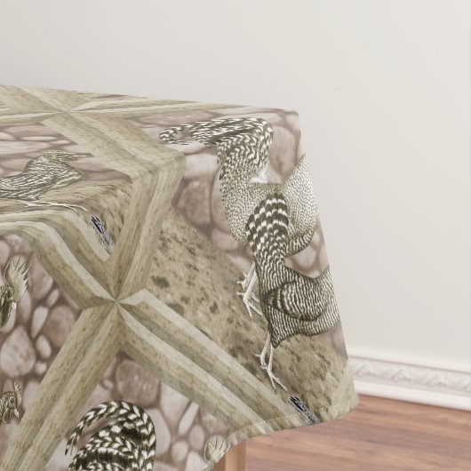カリフォルニアグレー鶏 テーブルクロス (インサイチュ)