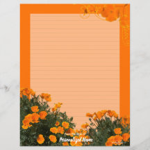 カリフォルニアケシ並木