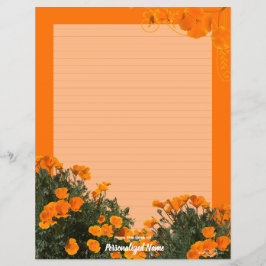 カリフォルニアケシ並木