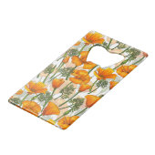 カリフォルニアケシ クレジットカード栓抜き (正面アングル)