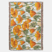 カリフォルニアケシ スローブランケット (正面縦)