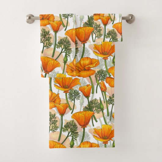 カリフォルニアケシ バスタオルセット (インサイチュ)