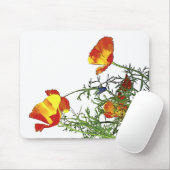 カリフォルニアケシ マウスパッド (マウス)