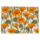 カリフォルニアケシ ラージペーパーバッグ (裏面)