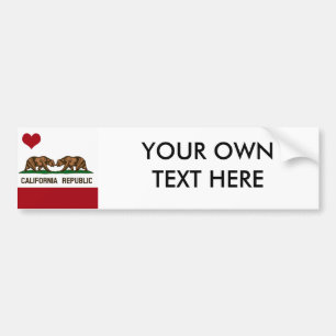 カリフォルニアゲイ同志の結婚の旗の正方形- .PNG バンパーステッカー