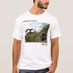 カリフォルニアコンドルの大きいSurのTシャツ Tシャツ