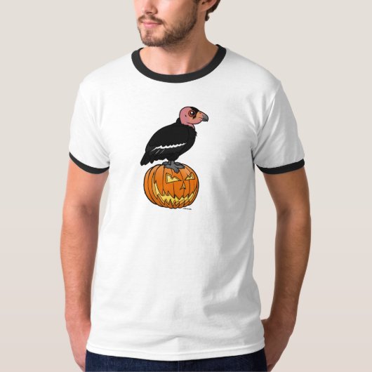 カリフォルニアコンドルハロウィン Tシャツ (正面)