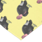 カリフォルニアコンドル鳥の漫画イラストレーション テーブルクロス (アングル)