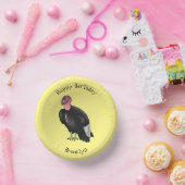 カリフォルニアコンドル鳥の漫画イラストレーション ペーパーボウル (パーティー)