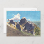 カリフォルニアコーストのアーティスト ポストカード (正面/裏面)