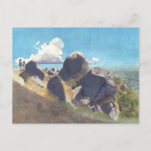 カリフォルニアコーストのアーティスト ポストカード (正面)