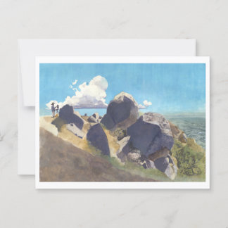 カリフォルニアコーストのアーティスト ポストカード