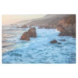 カリフォルニアコーストサンセット メタルプリント