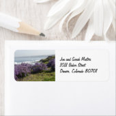 カリフォルニアコーストライン風光明媚差出人住所ラベル ラベル (インサイチュ)