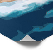 カリフォルニアコースト絵を描ーズ ポスター (角)