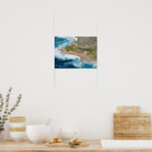 カリフォルニアコースト絵を描ーズ ポスター (キッチン)