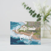 カリフォルニアコースト絵を描ーズ ポストカード (スタンド正面)