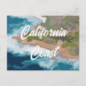 カリフォルニアコースト絵を描ーズ ポストカード (正面)