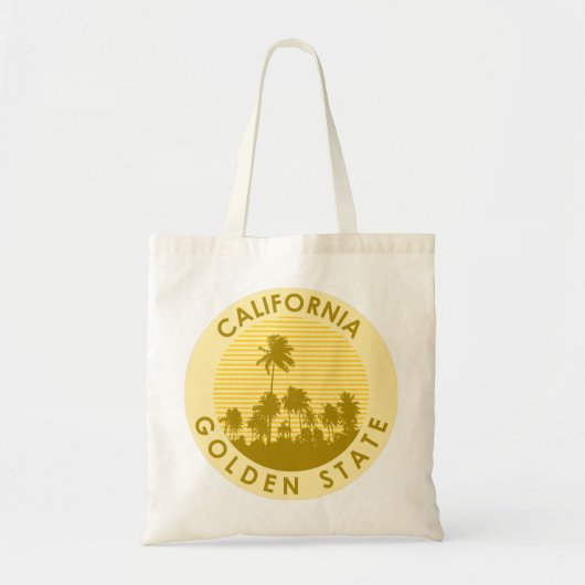カリフォルニアゴールデン州 トートバッグ (正面)