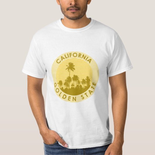カリフォルニアゴールデン州 Tシャツ (正面)