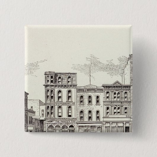 カリフォルニアサウスサイドウェブとカーニー 缶バッジ (正面)