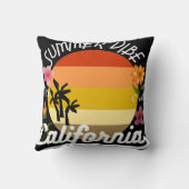 カリフォルニアサマービベサーフキャンプ装飾用クッション クッション (裏面)