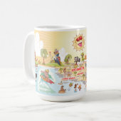 カリフォルニアサンシャインパラダイスマグ コーヒーマグカップ (正面左)