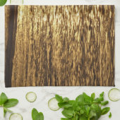 カリフォルニアサンセットウェーブズ海シースケープ キッチンタオル (折り畳み)