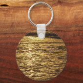 カリフォルニアサンセットウェーブズ海シースケープ キーホルダー (裏面)