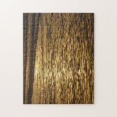 カリフォルニアサンセットウェーブズ海シースケープ ジグソーパズル (縦)