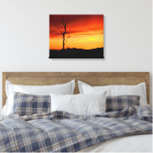 カリフォルニアサンセットキャンバスラッププリント キャンバスプリント (インサイチュ (寝室))