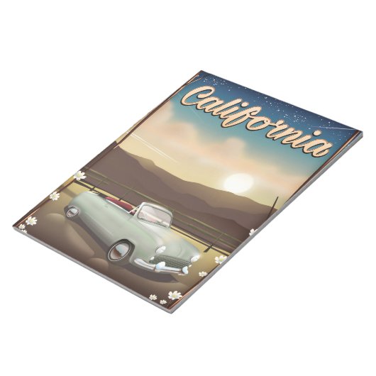 カリフォルニアサンセット ノートパッド (アングル)